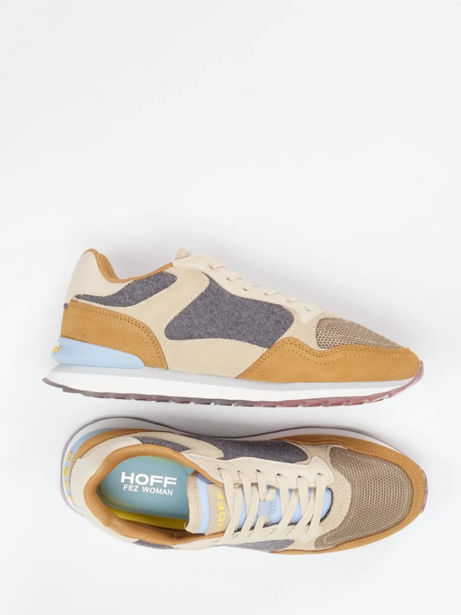 – Sneaker aus Veloursleder Beige*THE HOFF BRAND Online