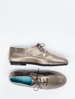 – Derby-Schnürschuh aus Metallicleder*Thierry Rabotin Outlet