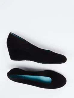 Damen Thierry Rabotin – Keilpumps aus Veloursleder