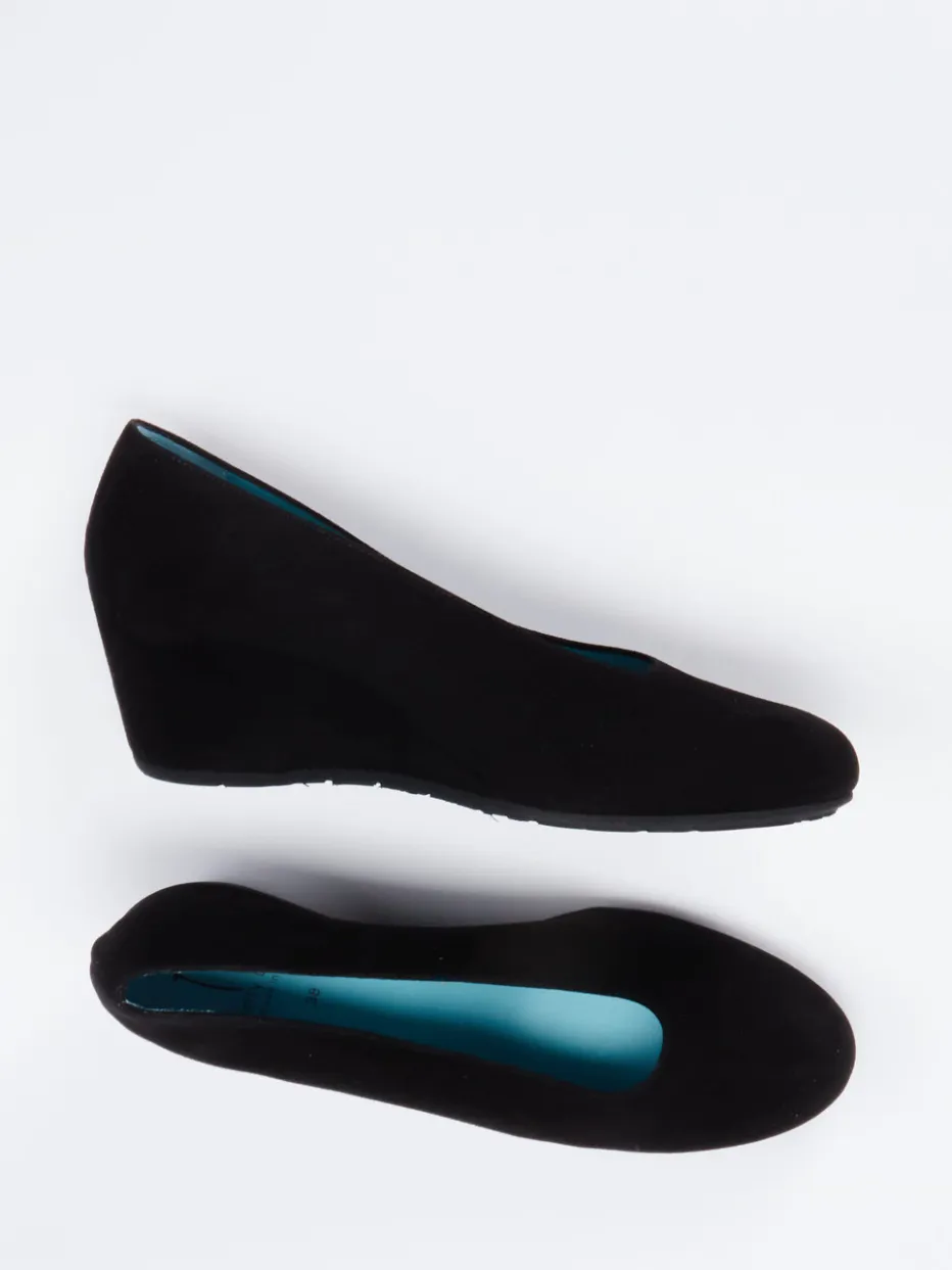 Damen Thierry Rabotin – Keilpumps aus Veloursleder