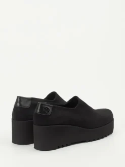 Damen Thierry Rabotin – Plateau-Slipper aus Metallicleder