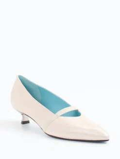 – Pumps aus Lammleder in Cremeweiß*Thierry Rabotin Outlet