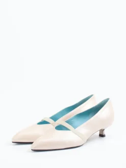 – Pumps aus Lammleder in Cremeweiß*Thierry Rabotin Outlet