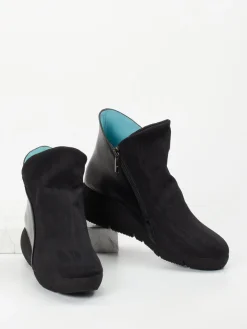 – Stiefelette aus Textil und Lammnappa*Thierry Rabotin Online