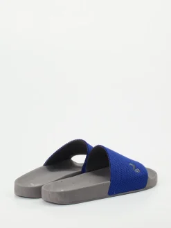 Herren Thies – Badeschlappe aus Textil in Kobalt