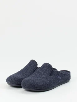 Herren Thies – Filzpantoffeln aus weichem Filz dunkel