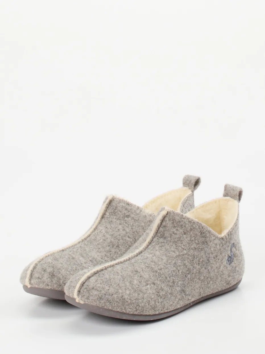 Damen Thies – Filzpantoffeln aus Wollfilz mittel