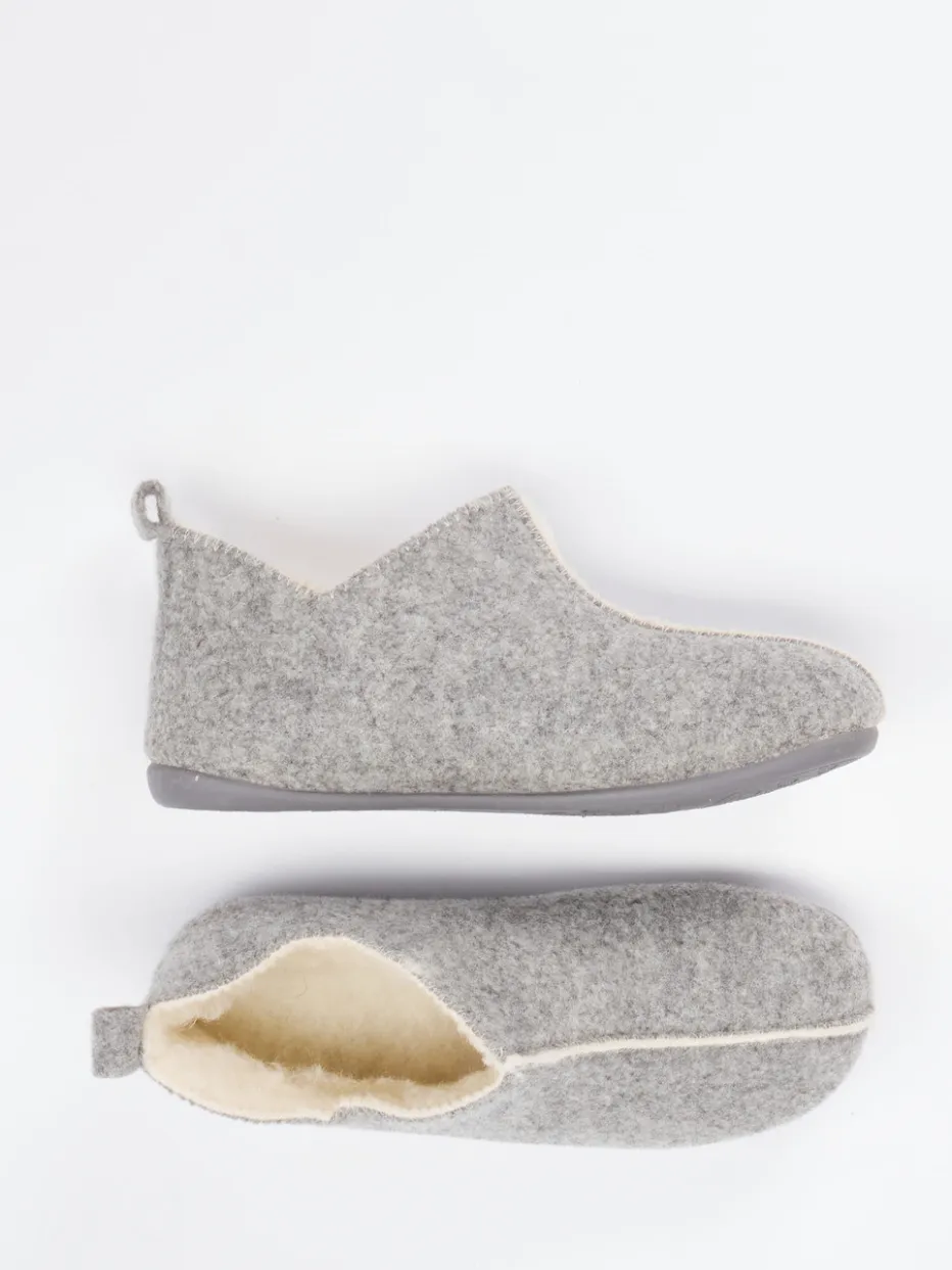 Damen Thies – Filzpantoffeln aus Wollfilz mittel