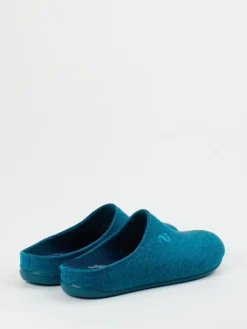 – Filzpantoffeln aus Synthetikfilz in Petrol*Thies Online
