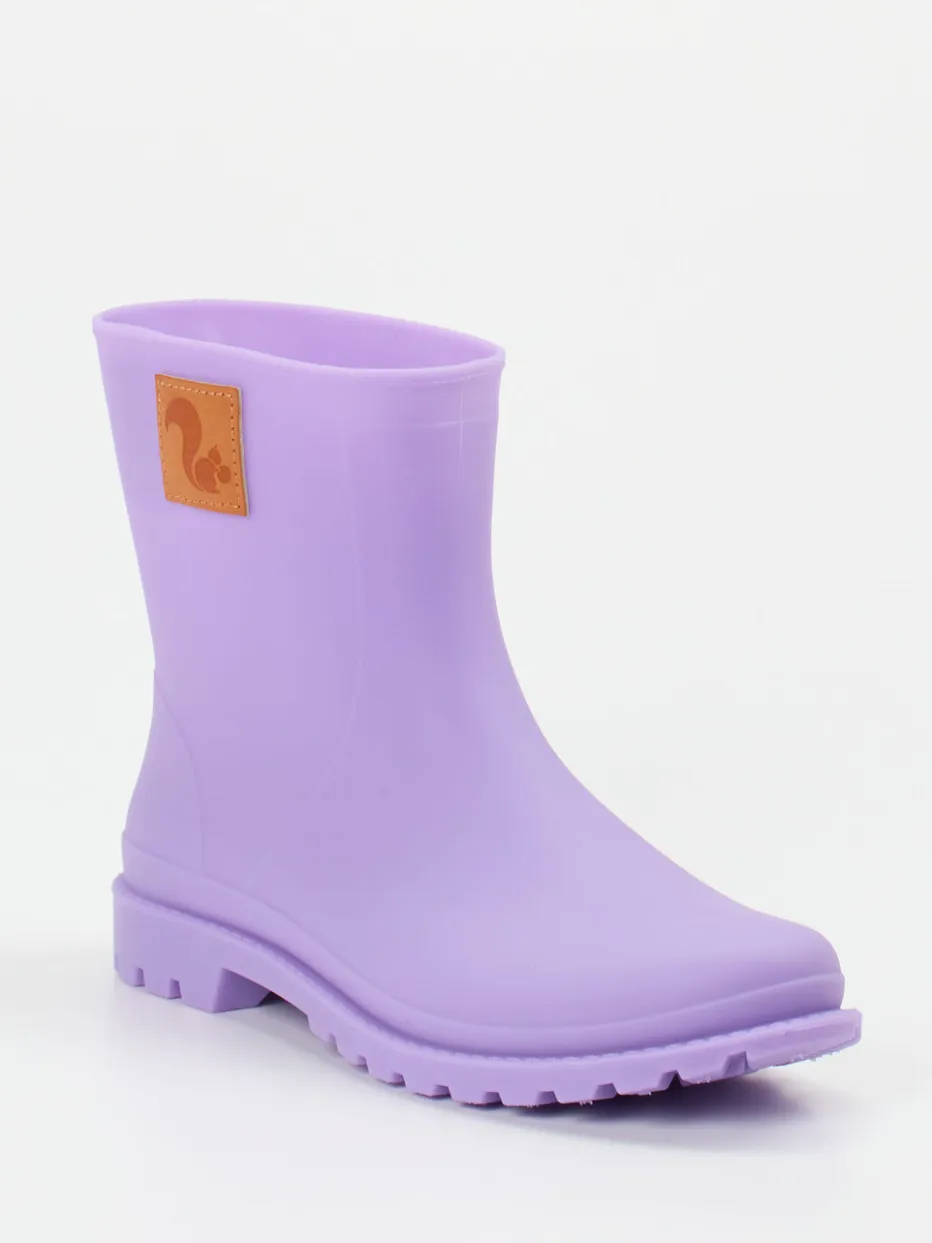 Damen Thies – Kurzschaft-Gummistiefel aus veganem Material Flieder