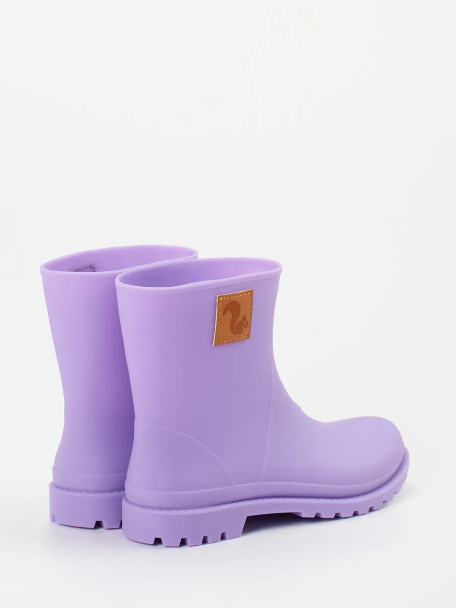 Damen Thies – Kurzschaft-Gummistiefel aus veganem Material Flieder