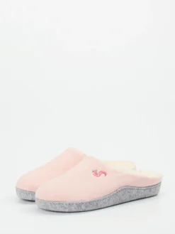 Damen Thies – Pantoffeln aus Filz in Rosé