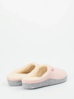 Damen Thies – Pantoffeln aus Filz in Rosé