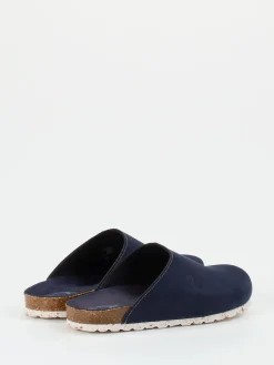 – Pantoffeln aus Veloursleder Dunkel*Thies New