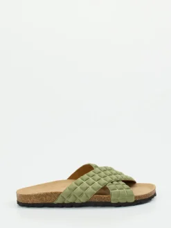 – Pantolette aus Textil in Salbei*Thies Discount