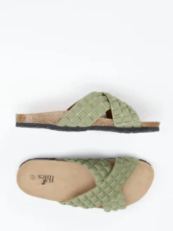 – Pantolette aus Textil in Salbei*Thies Discount