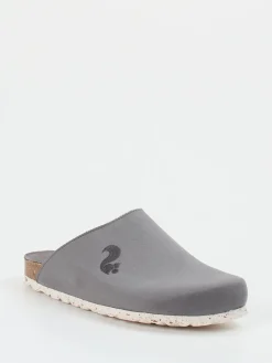 Damen Thies – Pantolette aus Veloursleder in