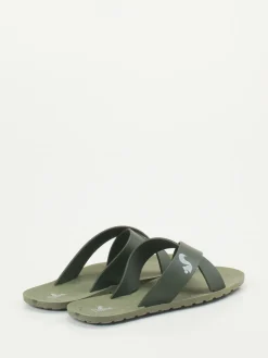 – Slides aus Synthetik in Oliv*Thies Clearance