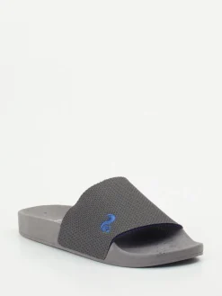 Herren Thies – Slides aus Textil mit EVA-Fußbett in