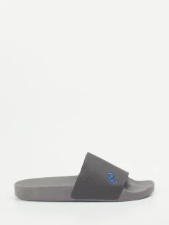 Herren Thies – Slides aus Textil mit EVA-Fußbett in