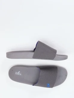 Herren Thies – Slides aus Textil mit EVA-Fußbett in