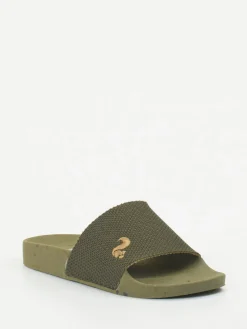 – Slides aus Textilmesh in Oliv*Thies