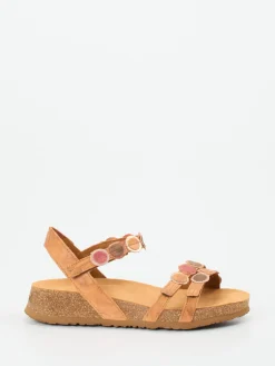 – Komfortsandalen aus Veloursleder hell*Think Clearance