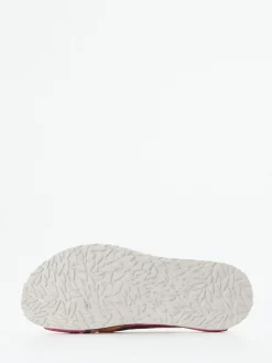 Damen Think – Pantoletten aus geprägtem Leder color