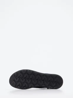 Damen Think – Schnürboots aus Veloursleder Dunkel