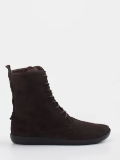 – Schnürboots aus Veloursleder Dunkel*Think Best