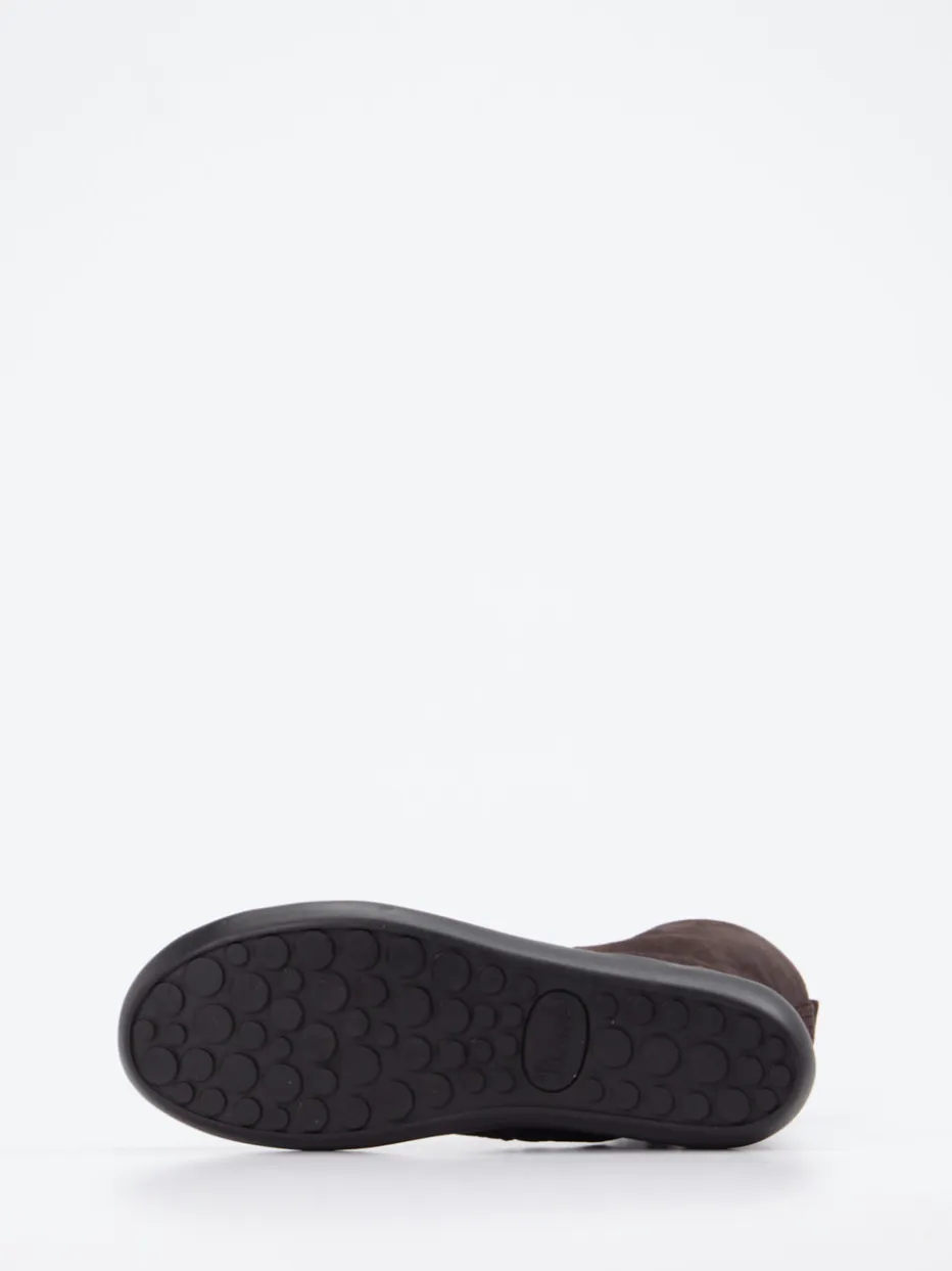 – Schnürboots aus Veloursleder Dunkel*Think Best