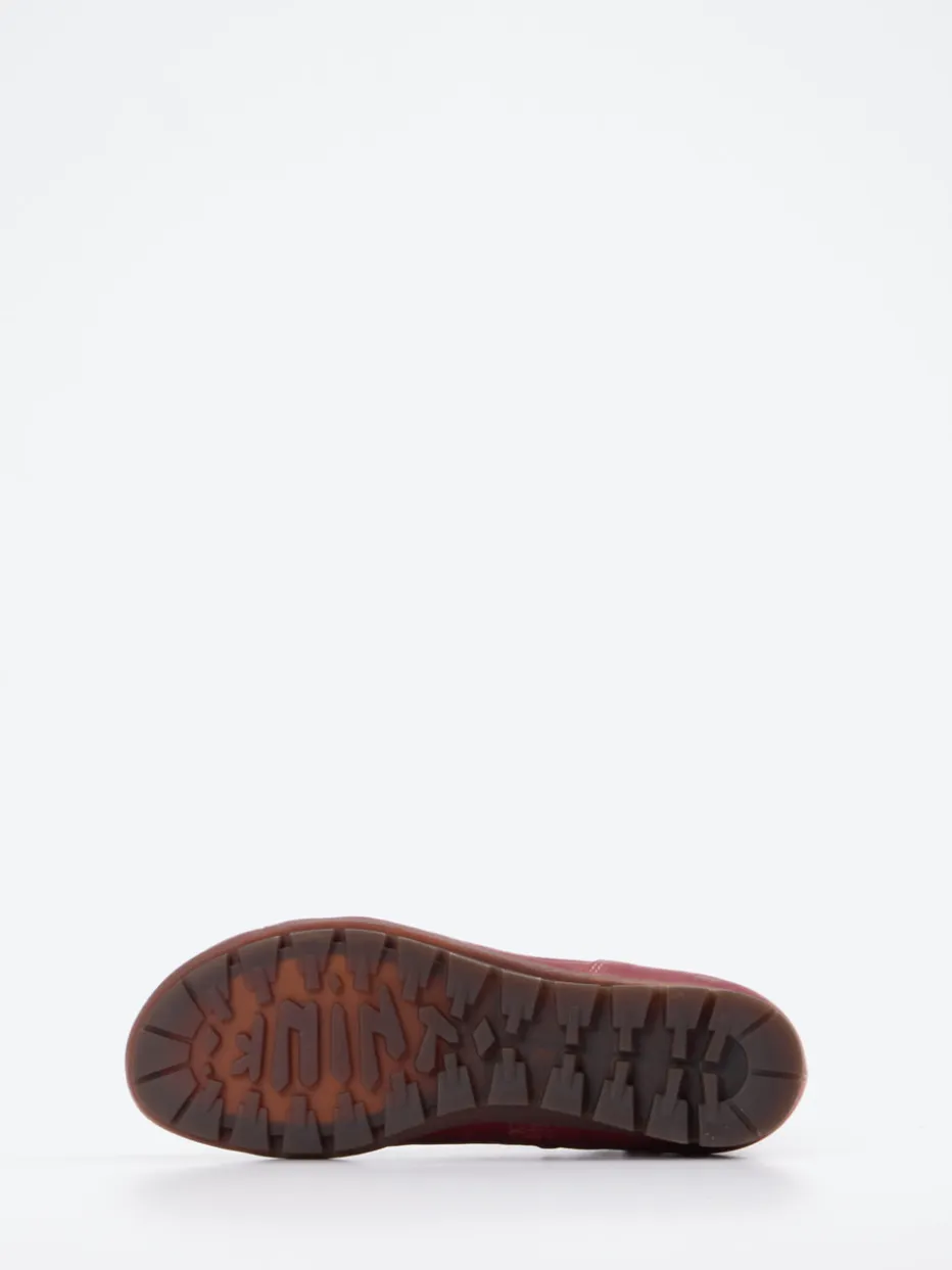 Damen Think – Schnürboots aus Ziegenleder wein