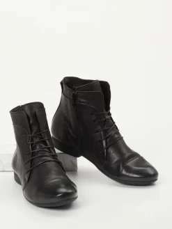 Damen Think – Schnürstiefelette aus Kalbleder