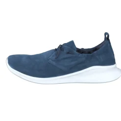 Damen Think – Slip-On aus Veloursleder Dunkel