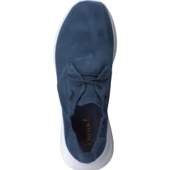 Damen Think – Slip-On aus Veloursleder Dunkel