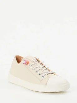 – Sneaker aus Kalbleder in Cremeweiß*Think Best