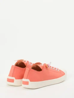 Damen Think – Sneaker aus Kalbleder in Korallrosa