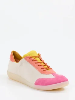 Damen Think – Sneaker aus Veloursleder im Color-Blocking