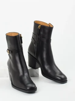 – Blockabsatz-Stiefeletten aus Kalbleder*Tod's Outlet