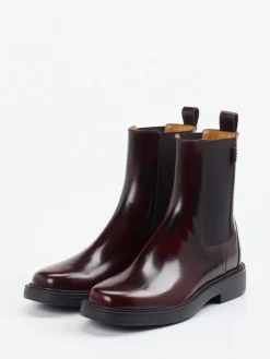 – Chelsea Boots aus Hochglanzleder Bordeaux*Tod's Best