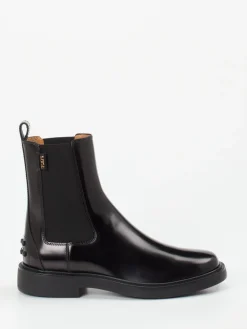 Damen Tod's – Chelsea Boots aus Hochglanzleder
