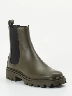 – Chelsea Boots aus Kalbleder Oliv*Tod's Best