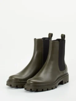 – Chelsea Boots aus Kalbleder Oliv*Tod's Best