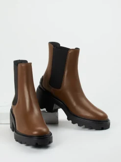 Damen Tod's – Chelsea Boots aus Kalbleder in