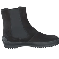Damen Tod's – Chelsea Boots aus Veloursleder