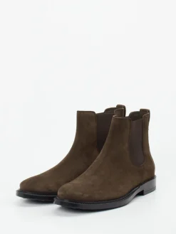 – Chelsea Boots aus Veloursleder dunkel*Tod's