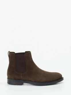– Chelsea Boots aus Veloursleder dunkel*Tod's