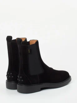 Damen Tod's – Chelsea Boots aus Veloursleder