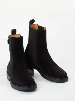 Damen Tod's – Chelsea Boots aus Veloursleder