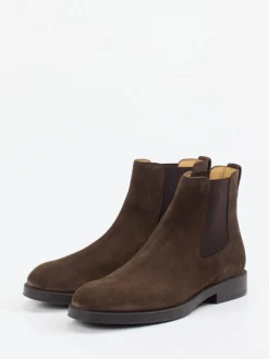 – Chelsea Boots aus Veloursleder Dunkel*Tod's